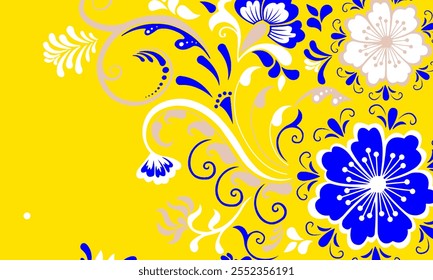 Fundo de flor abstrato adequado para decore home e papel de parede finalidade
