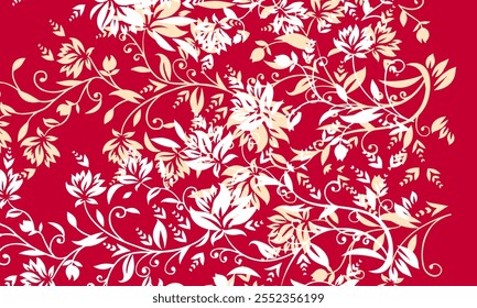 Abstrakter Blumenhintergrund geeignet für Home-Deco und Tapete Zweck
