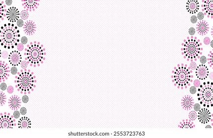Abstract Flower background suitable for home decore and wallpaper purpose
