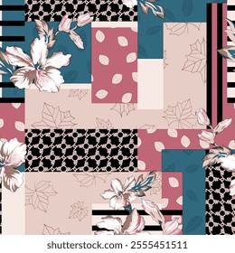 Abstract Flower background suitable for home decore and wallpaper purpose


