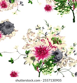Abstract Flower background suitable for home decore and wallpaper purpose

