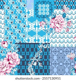 Abstract Flower background suitable for home decore and wallpaper purpose

