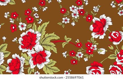 Abstract Flower background suitable for home decore and wallpaper purpose