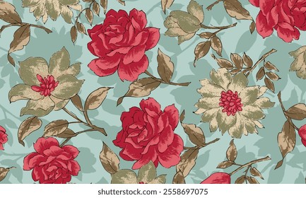 Abstract Flower background suitable for home decore and wallpaper purpose