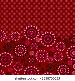 Abstract Flower background suitable for home decore and wallpaper purpose


