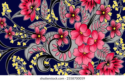 Abstract Flower background suitable for home decore and wallpaper purpose


