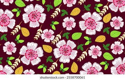 Abstract Flower background suitable for home decore and wallpaper purpose


