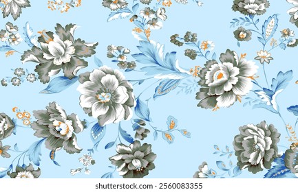 Abstract Flower background suitable for home decore and wallpaper purpose