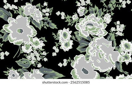 Abstract Flower background suitable for home decore and wallpaper purpose



