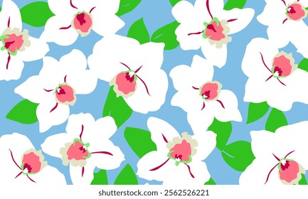 Abstract Flower background suitable for home decore and wallpaper purpose
