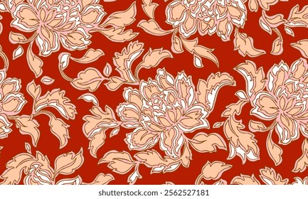 Abstract Flower background suitable for home decore and wallpaper purpose
