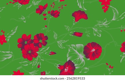 Abstract Flower background suitable for home decore and wallpaper purpose
