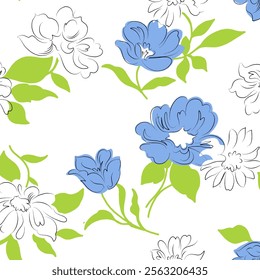Abstract Flower background suitable for home decore and wallpaper purpose

