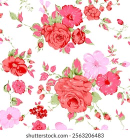 Abstract Flower background suitable for home decore and wallpaper purpose

