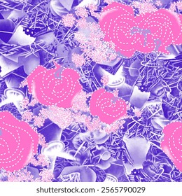 Abstract Flower background suitable for home decore and wallpaper purpose

