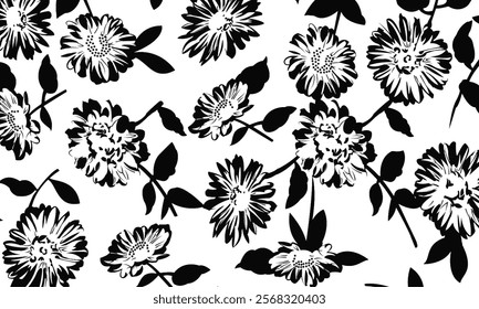 Abstract Flower background suitable for home decore and wallpaper purpose