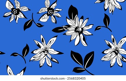 Abstract Flower background suitable for home decore and wallpaper purpose