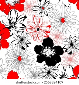 Abstract Flower background suitable for home decore and wallpaper purpose

