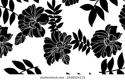 Abstract Flower background suitable for home decore and wallpaper purpose

