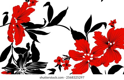 Abstract Flower background suitable for home decore and wallpaper purpose