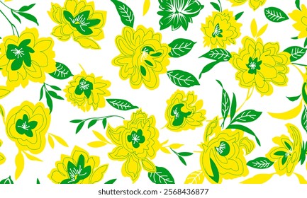 Abstract Flower background suitable for home decore and wallpaper purpose