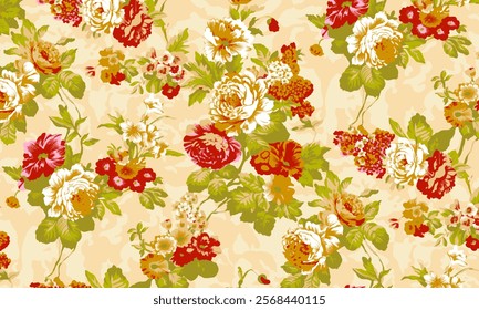 Abstract Flower background suitable for home decore and wallpaper purpose

