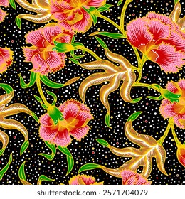 Abstract Flower background suitable for home decore and wallpaper purpose