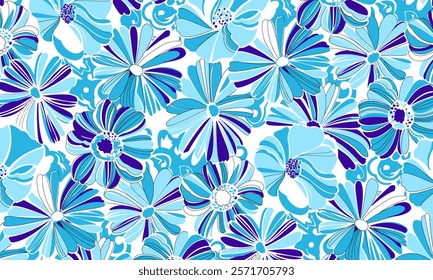 Abstract Flower background suitable for home decore and wallpaper purpose