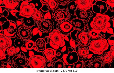 Abstract Flower background suitable for home decore and wallpaper purpose