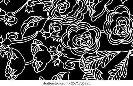 Abstract Flower background suitable for home decore and wallpaper purpose