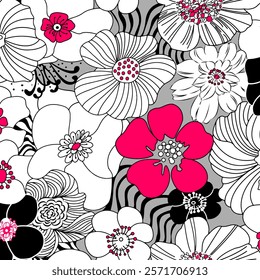 Abstract Flower background suitable for home decore and wallpaper purpose