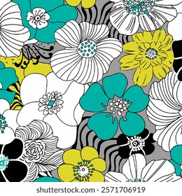 Abstract Flower background suitable for home decore and wallpaper purpose