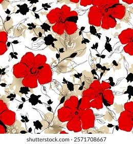 Abstract Flower background suitable for home decore and wallpaper purpose