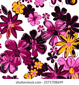 Abstract Flower background suitable for home decore and wallpaper purpose