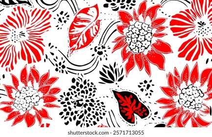 Abstract Flower background suitable for home decore and wallpaper purpose