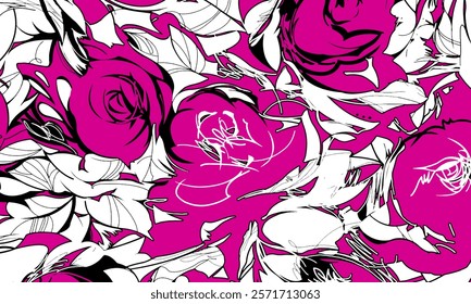 Abstract Flower background suitable for home decore and wallpaper purpose