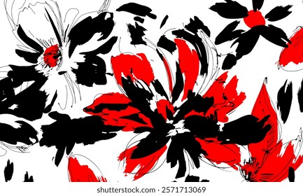 Abstract Flower background suitable for home decore and wallpaper purpose