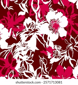 Abstract Flower background suitable for home decore and wallpaper purpose