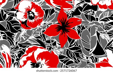 Abstract Flower background suitable for home decore and wallpaper purpose