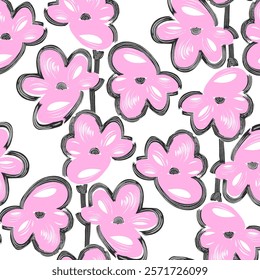 Abstract Flower background suitable for home decore and wallpaper purpose