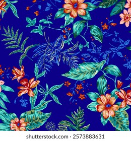 Abstract Flower background suitable for home decore and wallpaper purpose