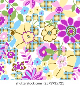 Abstract Flower background suitable for home decore and wallpaper purpose
