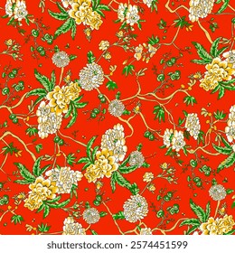 Abstract Flower background suitable for home decore and wallpaper purpose