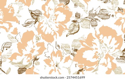 Abstract Flower background suitable for home decore and wallpaper purpose