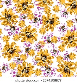 Abstract Flower background suitable for home decore and wallpaper purpose