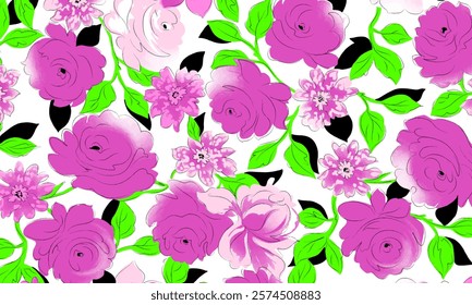 Abstract Flower background suitable for home decore and wallpaper purpose