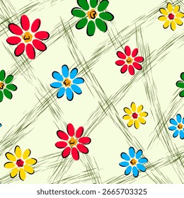 Fondo Abstractas de la flor conveniente para la decoración casera y el propósito del Fondo de pantalla