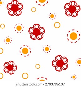 Fondo Abstractas de la flor conveniente para la decoración casera y el propósito del Fondo de pantalla