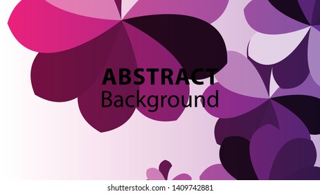 Abstract Flower Background - vector