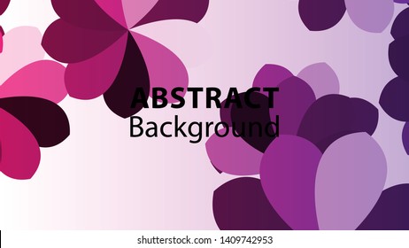 Abstract Flower Background - vector